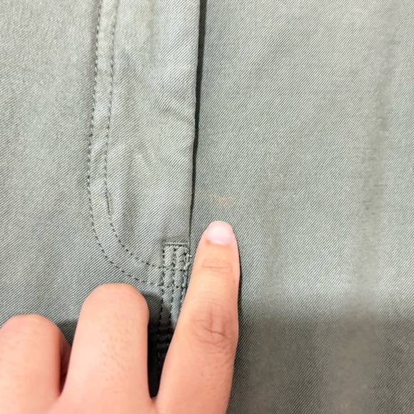 Wilfred Free Women's Brennan High Waist Utility Pants Olive Size 00 - Picture 6 of 11